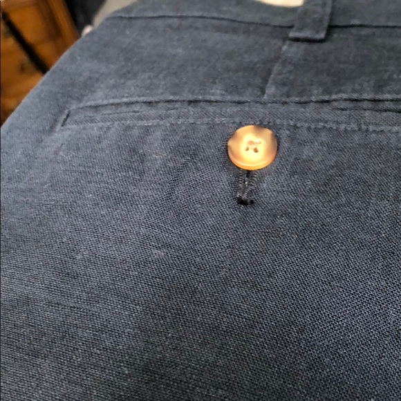 Jos. A. Bank. Blue linen shorts NWT - Picture 3 of 5